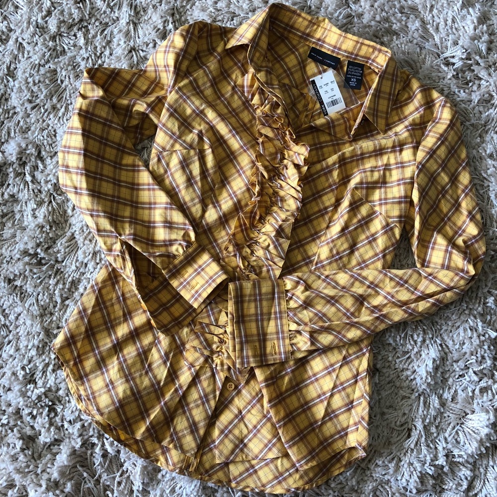 NY&C Plaid Women’s Shirt - Sz XS